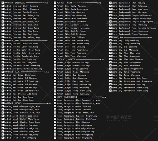 图片[8]-Lightroom预设 - AI portrait - Intelligent [ No.L0002 ]-菲林色彩实验室