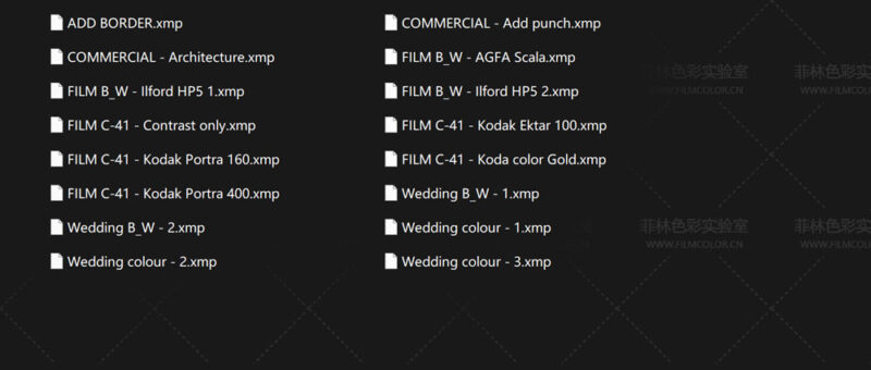 图片[2]-英国摄影师 Jamie Windsor – JW Presets Pack 1No.L0018-菲林色彩实验室