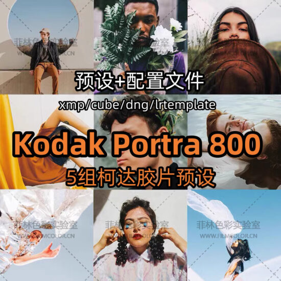 图片[1]-Kodak Portra 800人像港风胶片摄影预设No.L0026-菲林色彩实验室