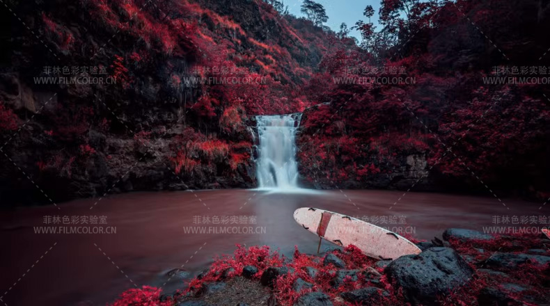 图片[2]-RNI Aerochrome模拟红外效果滤镜Lightroom预设No.L0030-菲林色彩实验室